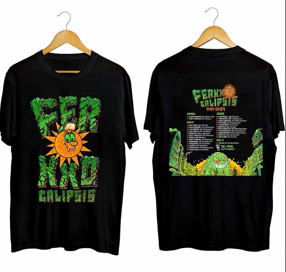Ferxxocalipsis World Tour 2026 T-shirt Feid Ferxxo 2026 L