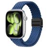Cinturino intrecciato in nylon per Apple Watch Ultra 3 49mm 11 10 46mm 42mm Braccialetto con fibbia magnetica IWatch 9 8 7 41/45mm 6 5 4 SE 44/40mm