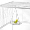 Metal Bird Cage Swing Accessory Hanging Bed And Chew Toy For Pet Bird Entertainment Cage Accessory