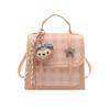 New Small Fresh College Style Backpack Bag Women's Fashion Plaid Multifunctional Small Messenger Bag