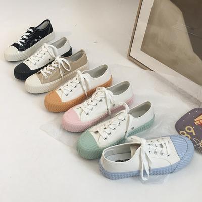 Women's Casual Flat Shoes Fashion Breathable Canvas Shoes Spring and Summer Jogging Shoes