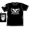Gundam Titans Mark T-shirt Black Size: L