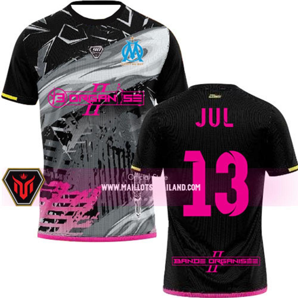 Maillots Thailande 90Minute MM9 Maillots JUL#13Organise Tee Children Adult Top O-Neck Loose Breathable Men Women Sports T-Shirt