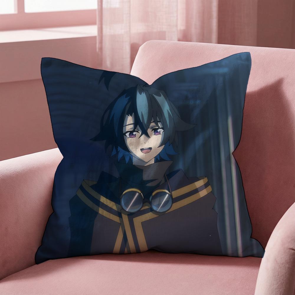 Wistoria Wand and Sword Cushion Cover Multi-Scene Pillow Cover for Home & Car - Reversible, Soft & Durable for Daily Use