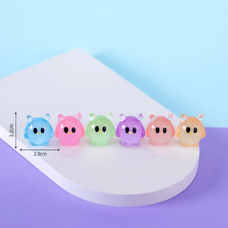 Micro-landscape Cute Glow-in-the-dark Halloween Ghost Pumpkin Decorative Accessories Car Desktop Small Ornaments