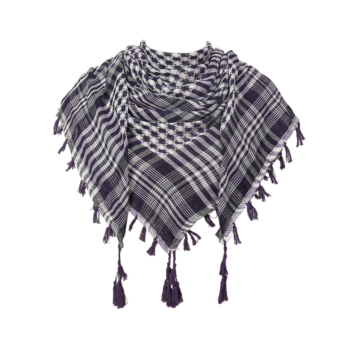 

New Military Tactical Desert Hijab Scarf Muslim Headscarf Islam Arab Keffiyeh Head Neck Scarves Wrap for Men and Women 120x120CM