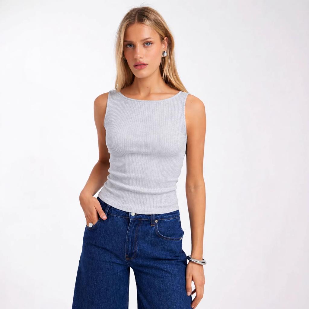 American ins polka dot printed pit strip top women's summer spice girl style T-shirt fashion temperament neck vest bottoming shirt