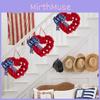 Independence Day Wall Hanging With Butterfly Knot Heart Garland For Home Decor