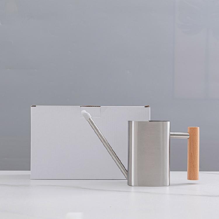 500/800ml Watering Can for Outdoor Plant with Long Spout Stainless Steel Large Watering Can for Garden Flowers Plant