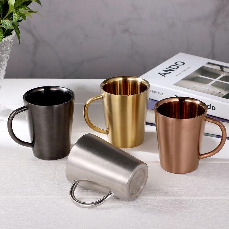 Shangqi Gold Stainless Steel Travel Mug