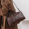 Nouveau Sac Bandoulière avec Sac à Bandoulière pour Femmes en Relief Tridimensionnel, Sac Oreiller Mode en Cuir Souple Grande Capacité, Sac à Main Haut de Gamme pour Femmes