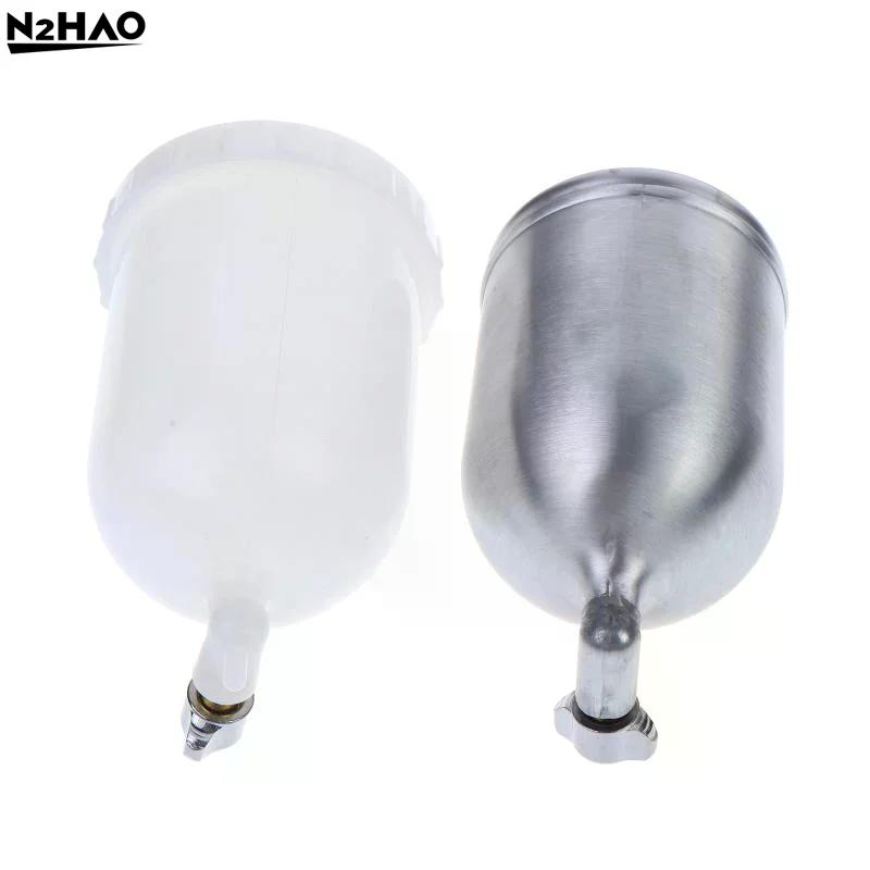 400CC Paint Spray Pot Plastic/Aluminum Spray Paint Pot Air Gravity Feed Sprayer Cup Pneumatic Tool Accessor For F75 W101 W71 W77
