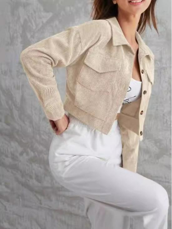 2024 Women's Casual Trendy Autumn/Winter Retro Fashion Cardigan Coat