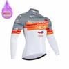 Ineos Team Winter Long Sleeve Thermal Fleece Cycling Jersey Set Bib Pants Ropa Ciclismo Bicycle Clothing MTB Bike Jersey Uniform