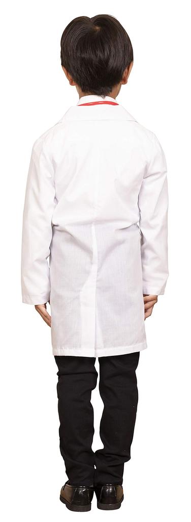 Clearstone Kids Job Cosplay Halloween Doctor Costume for Kids, Unisex, White