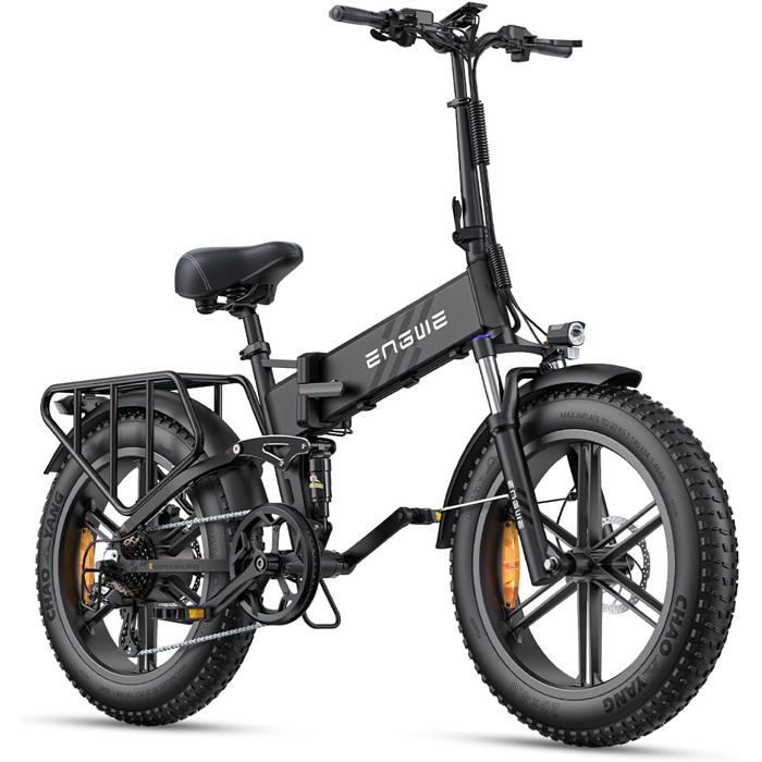 Elektrofahrrad - ENGWE - ENGINE PRO 2.0 - 16Ah 48V Batterie - Reichweite 150 km - Faltbar