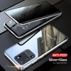 Anti Glare Magnetic Case For Samsung Galaxy S24 S23 S22 S21 Ultra S20 FE A52 A53 A54 A14 A34 Note 20 10 Coque Privacy Screen Glass Metal Bumper Case