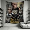 The Godfather Family Legacy Tapestry Background Cloth Wallmounted Atmospheric Background Cloth Soft Wall Decoration