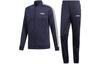 Adidas Casual Sportswear Men's Blue Stand Collar Moderate DV2468