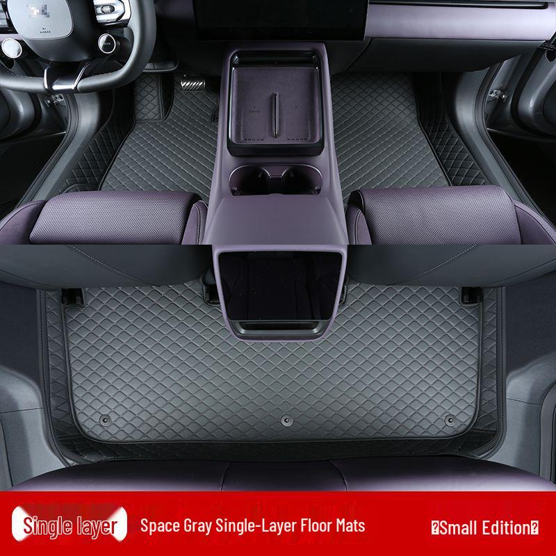 Xiaopeng P7+ Double Layer Full Coverage Floor Mats for Interior Decoration and Modification P7 22-24 small