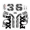 36 Factory Sc  Step Cast Decals Waterproof Mtb Front Fork Stickers Vinyl Bike Frame Protective Decor