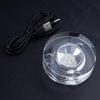 Shatterproof ABS Illuminated Base With Adjustable Lighting Modes Compatible With USB Power Sources for Display Purposes