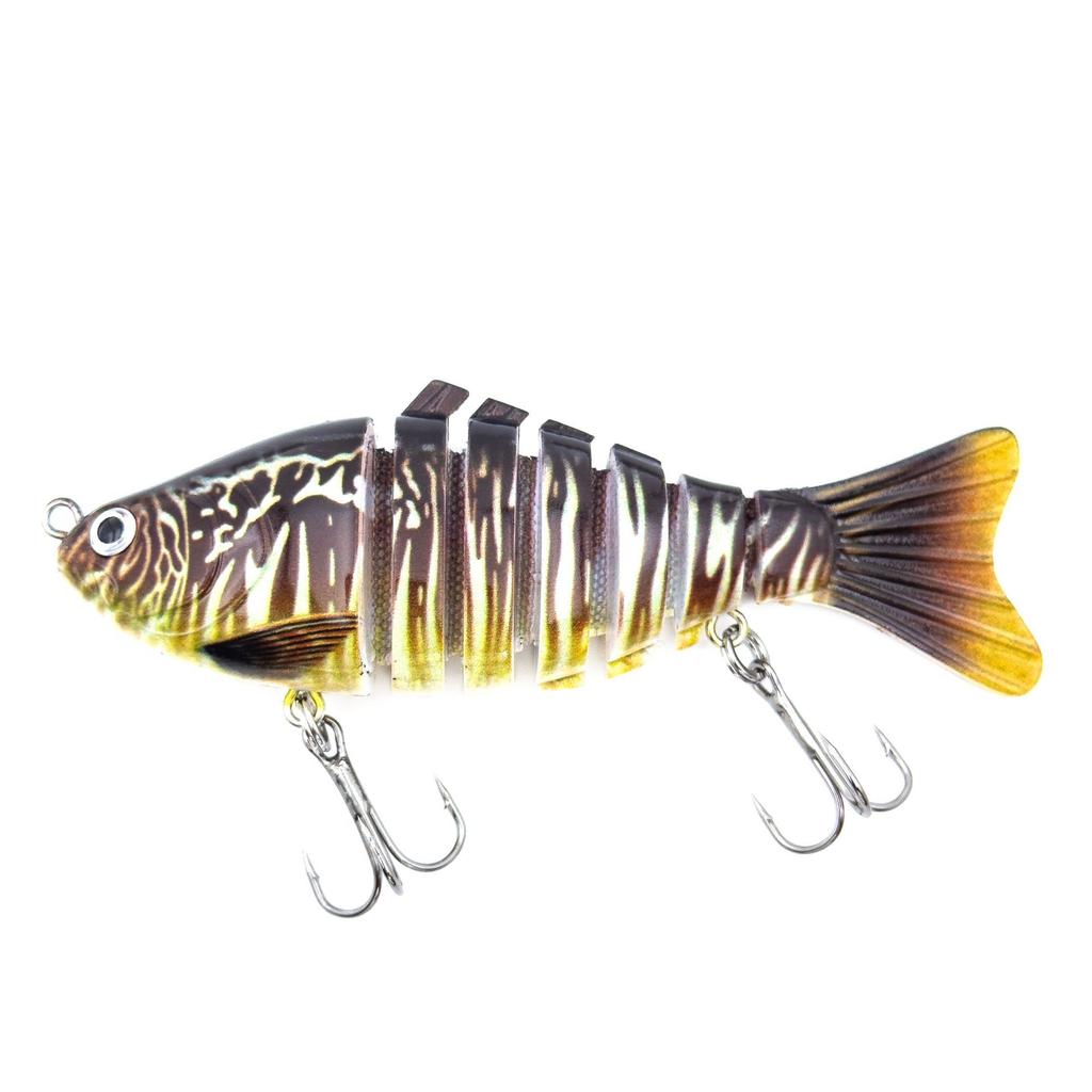 1pc of Segmented Fish Imitation Hard Bait Soft Lures - 2.36inch/5G - Suitable for Fishing Trout And Bass in Both Saltwater And Freshwater