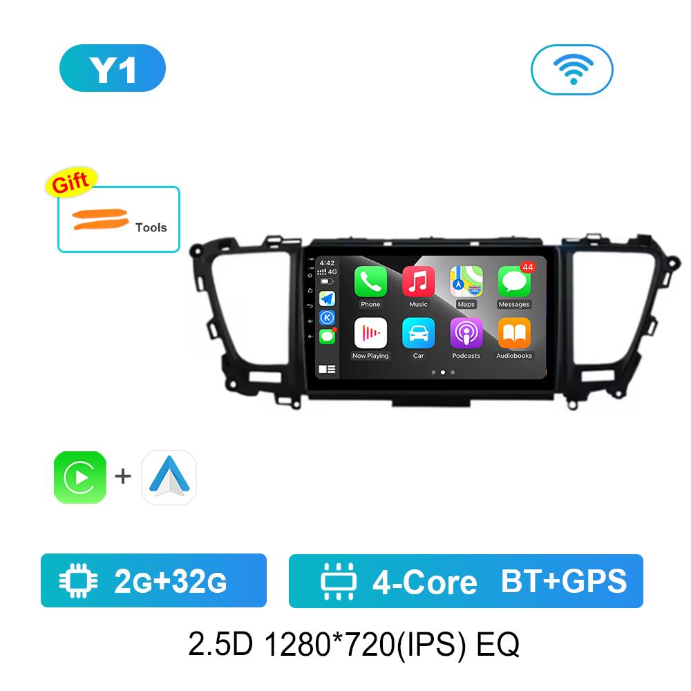 

9-дюймовая Android-система для Kia Carnival Sedona 2014 - 2020 Автомобильный радиоприемник, мультимедийный проигрыватель DSP, стерео, GPS, навигация, Carplay, 4G, Bluetooth, WiFi