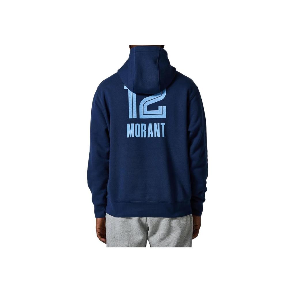 Nike NBA Pullover Memphis Grizzlies Club Letter Number Print Hooded Basketball Sweatshirt Men sweatshirt Navy FB4798-419