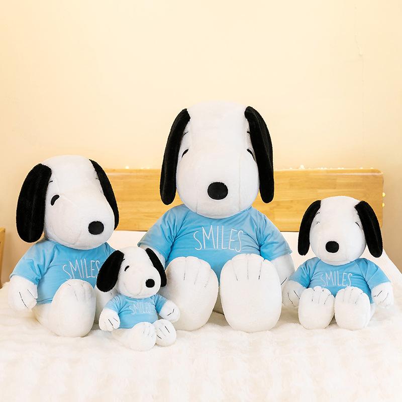 New 35cm Cartoon Cute Snoopy Plush Toy Pillow Sofa Back Plush Doll Gifts For Children birthday gift