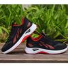 Men's Sneakers, Men's Running Shoes, Leather Upper Low-heel Casual Shoes, Anti-slip Wear-resistant Soft Sole Odor-resistant Work Shoes for Spring