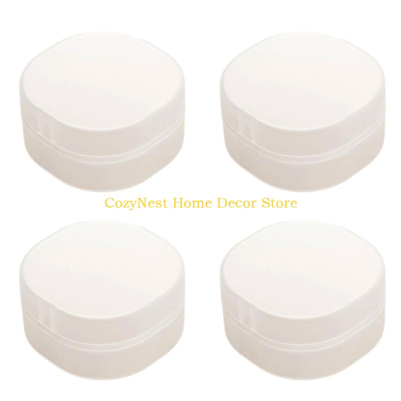 92MF Компактный квадратный контейнер для хранения Прозрачный пластиковый держатель для ватных дисков для макияжа Пылезащитный поднос для туалетного столика