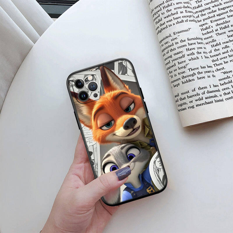 MH158 Zootopia Phone Shell Case for Redmi Note 12 12S 12C 13 13C 13R 14 14S 14R 14C Pro Max Plus A3 A3X A4 A5 11A 13X