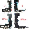 Charging Port Dock For iPhone 7 7P 8 Plus X USB Connector With Microphone Flex Cable + Waterproof Sticker