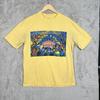 Palace T-Shirt Mens Medium Yellow Graphic Sound Mate Unisex T-Shirt