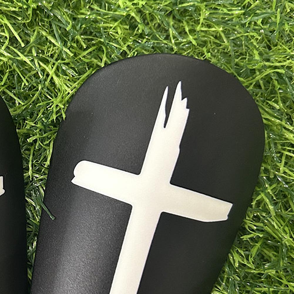 1 paio di parastinchi in EVA Cross Soccer in miniatura parastinchi ammortizzanti piccoli parastinchi leggeri per bambini, giovani e adulti