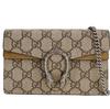 [Usado] Bolsa Gucci Dionysus GG Supreme Super Mini 'Bege' - Muito Bom #356U9P
