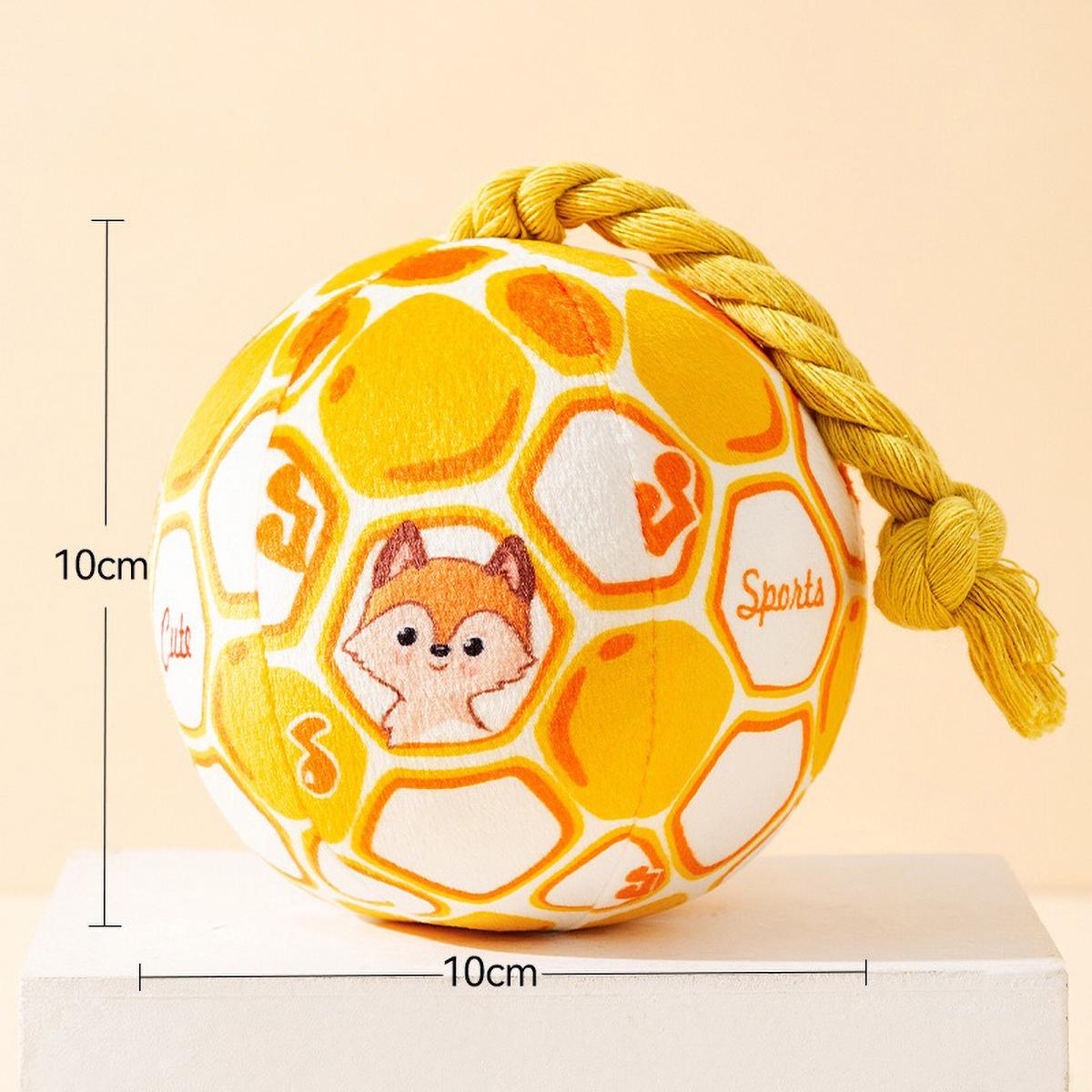

1 PCS Bite-Resistance Dog Toy Interactive Pet Teeth Cleaning Toys Squeaky Dog Ball Toy Puppy Chewing Toys Pet Supplies