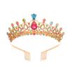 Wedding Hair Accessories Crystal Rhinestone Crowns with Combs Queen Princess Diadems Tiaras Head Jewelry Hot Sale Bridal Girls