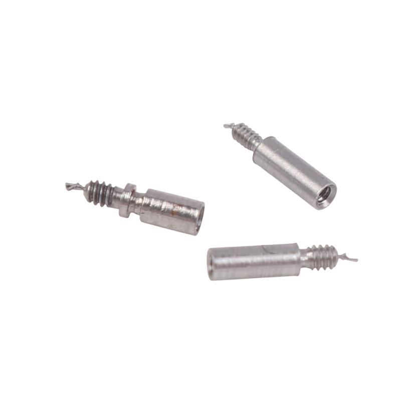 10Pcs Watch Movement Stem Longer Stem 0.9/0.7Mm Lengthening Movement Stem Steel Change Thickness Watch Accessories