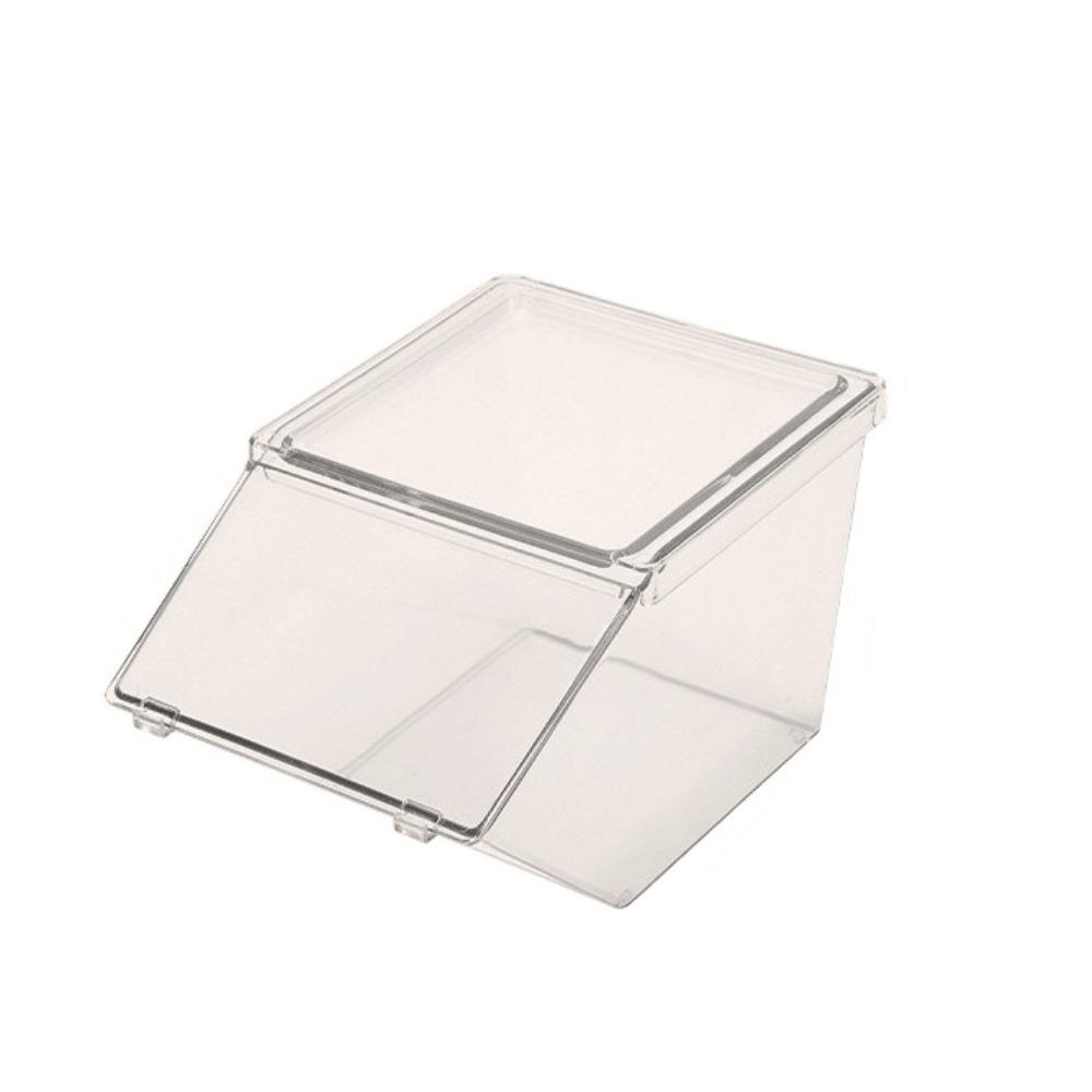 

С крышкой Органайзер для капсул кофе Штабелируемый ящик для хранения закусок для кухонных шкафов