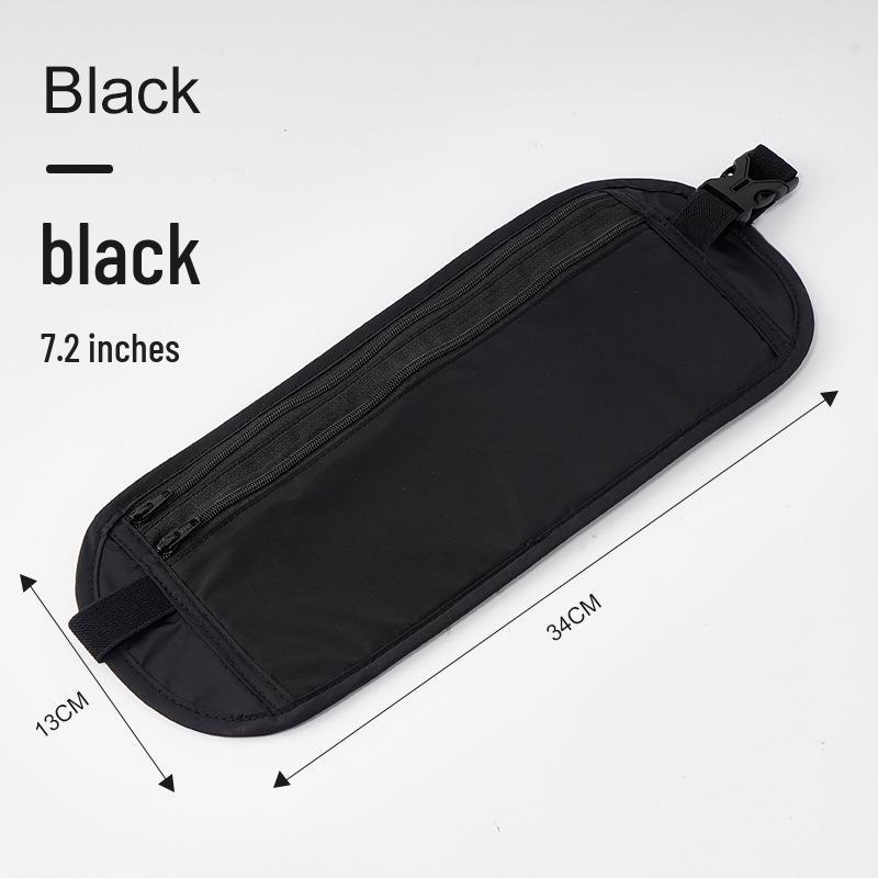 Unisex Anti-Theft Passport Waist Bag for Travel and Sports - Slim, Invisible, Secure