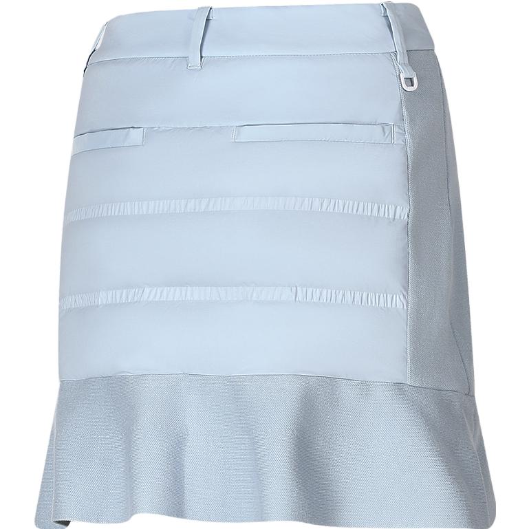 Fila Golf Series Logo Solid High-Waisted Golf Sports Skirt Women Skirts Sky-Blue A11W345303F-LB