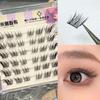With Jelly Glue Strips Self-Adhesive Eyelashes Glue Free Manga Lashes Popular False Eyelashes  Girl