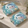 Cute Astronaut Space Print Towel, Fast Absorbent Soft Face Towel, Lightweight Bath Towel for Kids