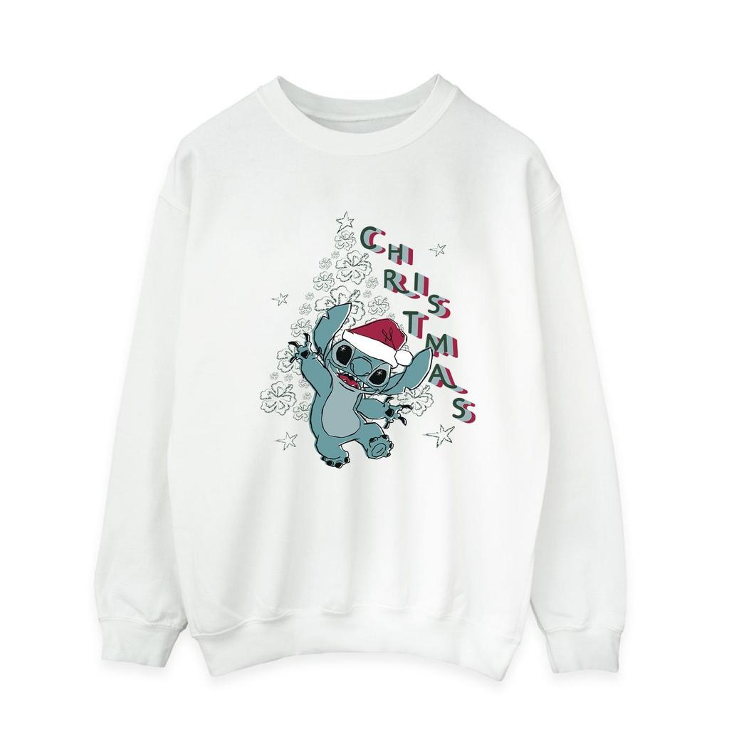 Lilo & Stitch Mens Christmas Tree Sweatshirt