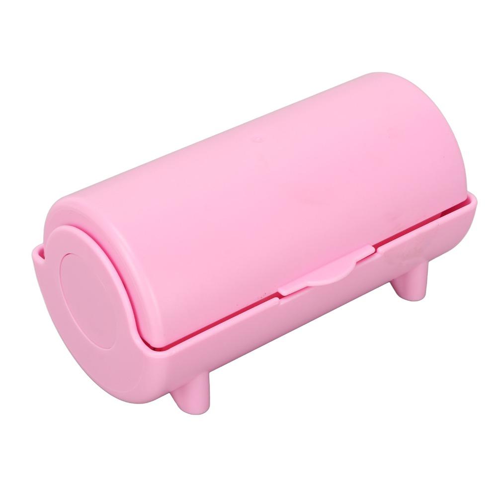 2pcs Pink Nail Art Stamper Nail Stamper Cleaner Paper  Daily Salon Nail Art Auxiliary Consumable