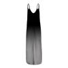 Women Gradient Sleeveless V Neck Maxi Dress Casual Sundress Beach Long Dres