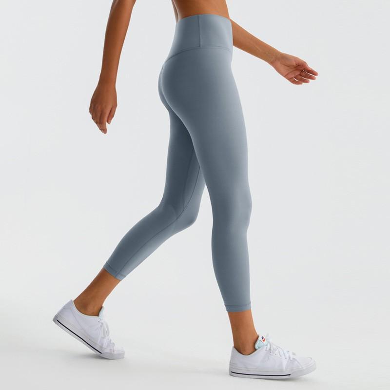 High Waist Yoga Leggings Women Seamless Bare-Skin Feel Butt-Lifting Quick-Dry Compression Workout Pants