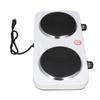 Electric Hot Plate 2000W Double Cooker Plate Countertop Electric Heater for Frying Boiling US Plug 1
